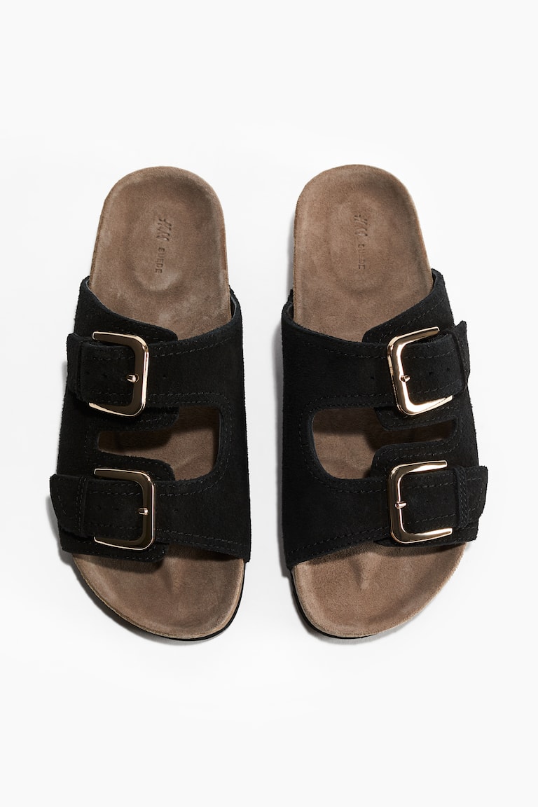 Suede Sandals