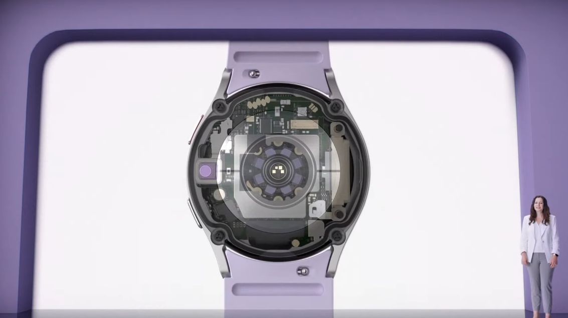 What is the hot new sensor on the Samsung Galaxy Watch 5 and why can’t you use it?