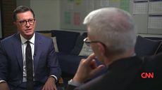 Anderson Cooper and Stephen Colbert talk Trump