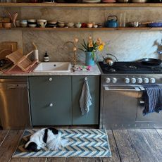 Influencer Alfred Bramsen's kitchen. 