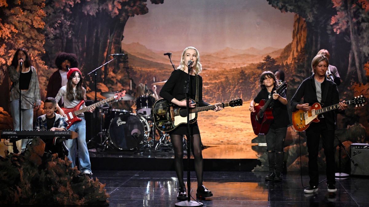 Musical guest Phoebe Bridgers performs on Jimmy Fallon, Tuesday, July 14, 2026 