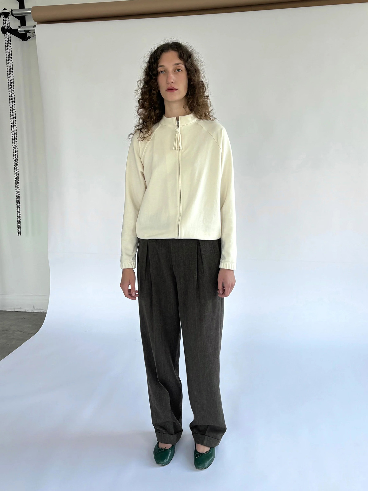 Tassel Jacket - Rice — Brooke Callahan