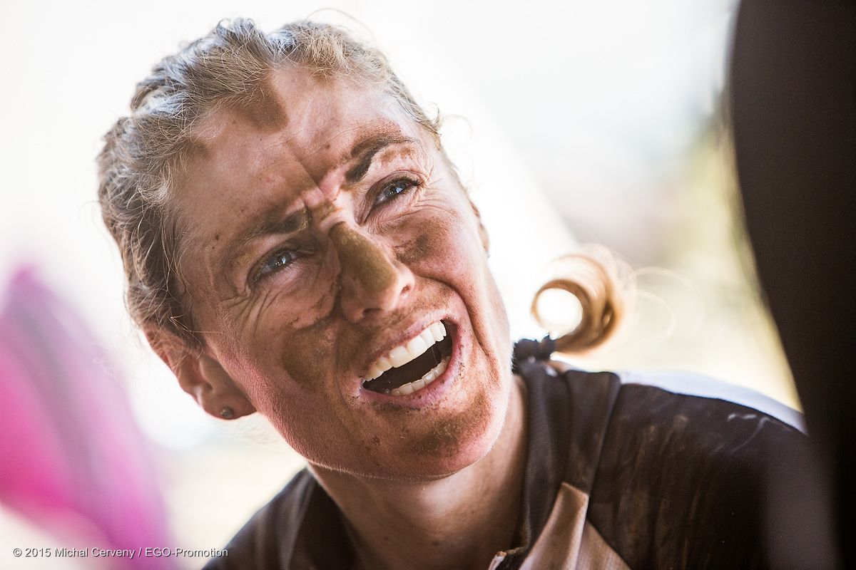 Dirt and sweat was the order of the day at Cape Epic for Gunn-Rita Dahle Flesj&aring;