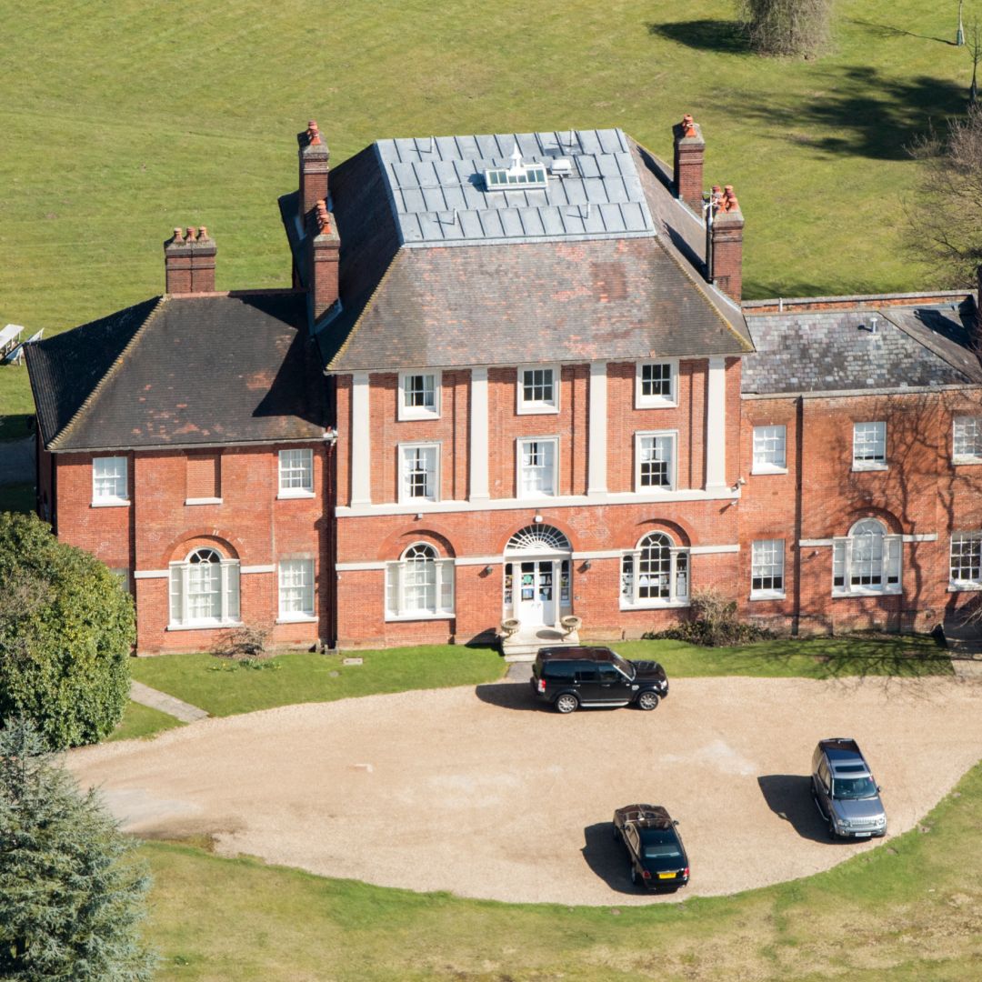 An exterior photo of Forest Lodge in Windsor