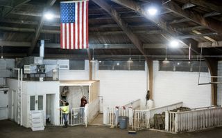 Once pardoned, Peas and Carrots will take up residence at Virginia Tech's "Gobbler's Rest."