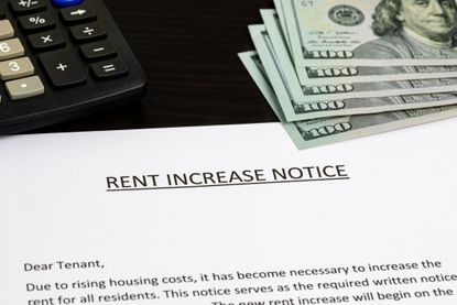 Rent increase notice