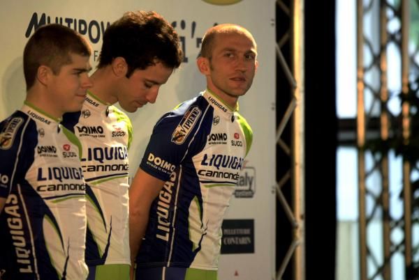 Sylvester Szmyd (Liquigas-Cannondale) is one of Ivan Basso's most trusted domestiques.