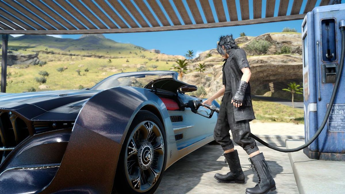 Final Fantasy 15's flying car is coming to FF14 as its first 4-player ...