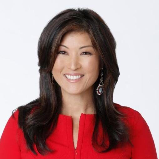 Juju Chang, host of Giants of Broadcasting luncheon