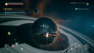Traveling to a planet in Everspace 2