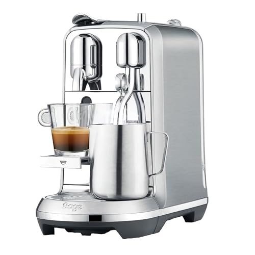 Nespresso Creatista Plus Automatic Pod Coffee Machine With Milk Frother Wand for Espresso, Cappuccino and Flat White by Sage in Brushed Stainless Steel : Amazon.co.uk: Home & Kitchen