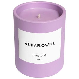 Overose Auraflowne Purple Candle