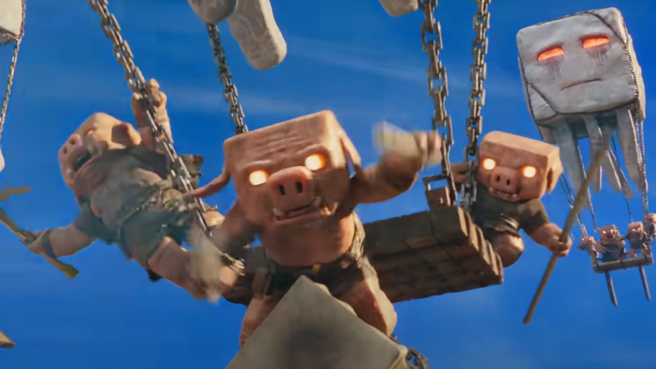 Piglins in A Minecraft Movie