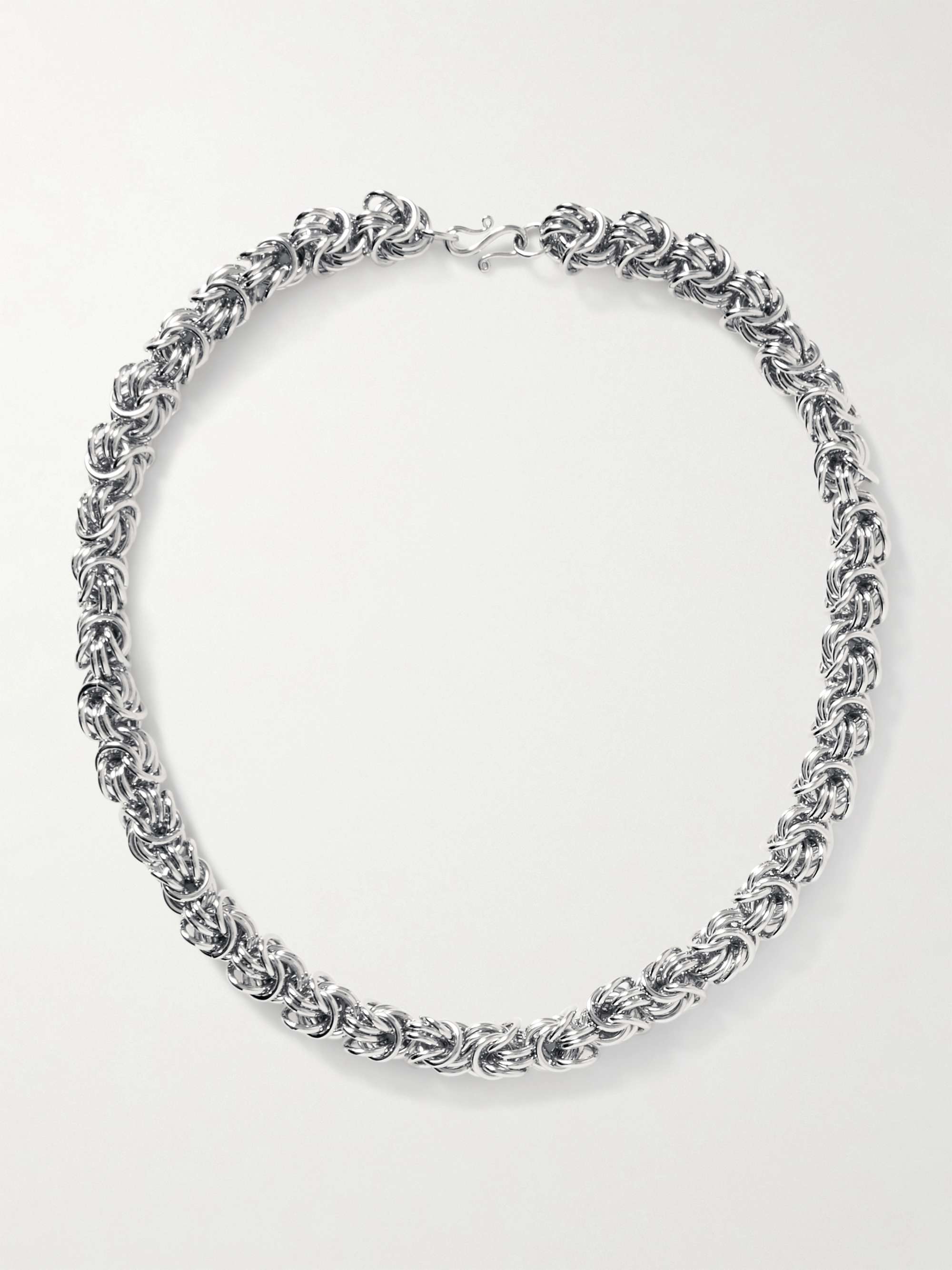 The Flora Silver-Plated Necklace