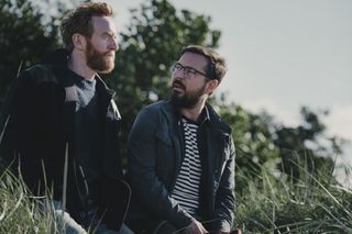 First look! Mayflies arrives on BBC1 in December 2022 with Martin Compston and Tony Curran starring.