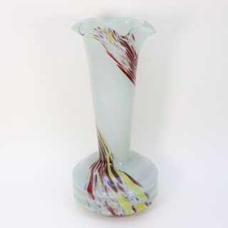 Vintage large Murano glass vase