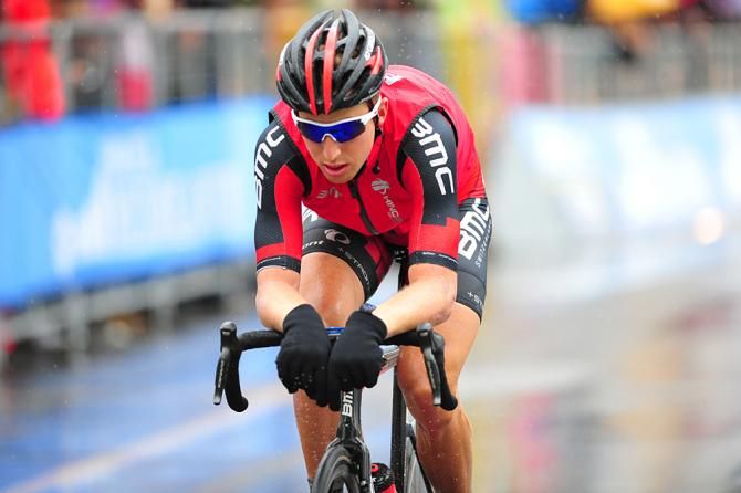 Taylor Phinney (BMC) rode solo for 120km trying to make the time cut in Tirreno-Adriatico