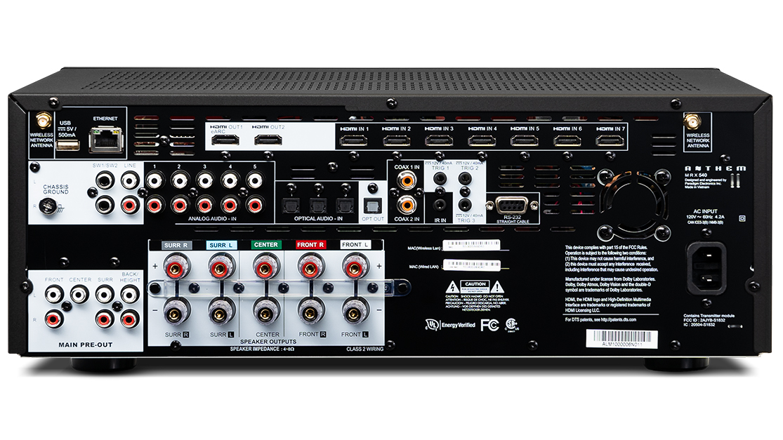 AV Receiver: Anthem MRX 540