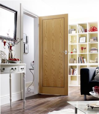 Pine door in living space by Premdor