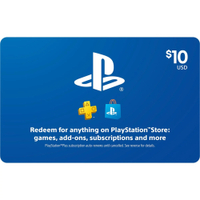 PlayStation gift card - $10