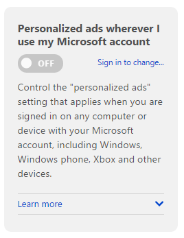 How to Disable Personalized Ads on Microsoft Sites and Apps | Laptop Mag