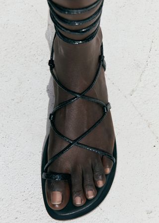 Leather Straps Sandals