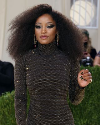 Keke Palmer attends the 2021 Met Gala benefit "In America: A Lexicon of Fashion" at Metropolitan Museum of Art on September 13, 2021 in New York City