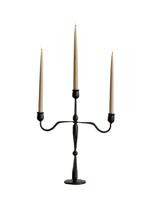 Forged Iron Candelabra