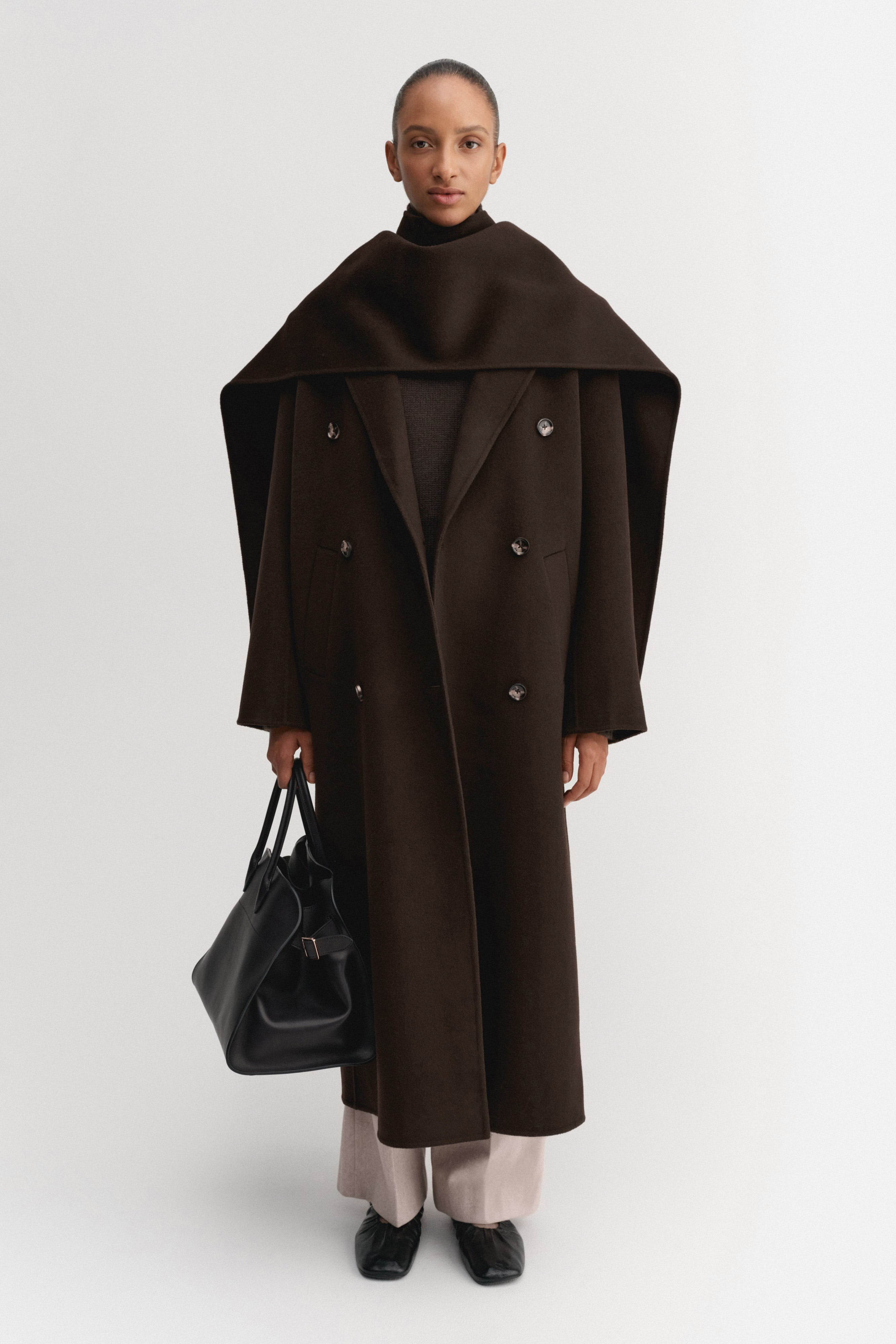 Micha Doubl&amp;eacute; Scarf, Chocolate