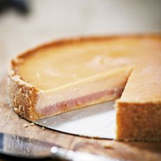 Rhubarb and lemon tart photo