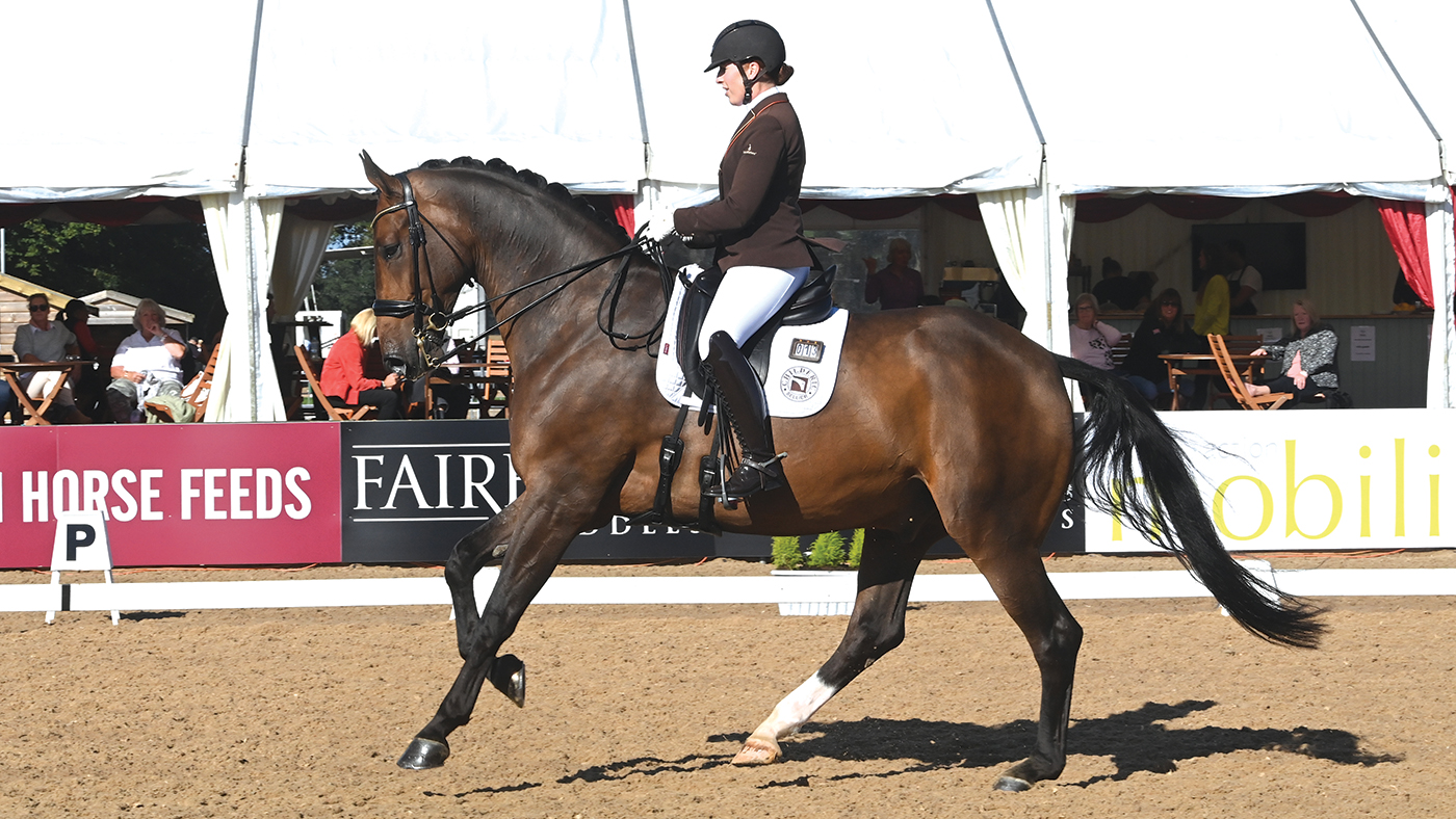 Becky Moody riding Jagerbomb