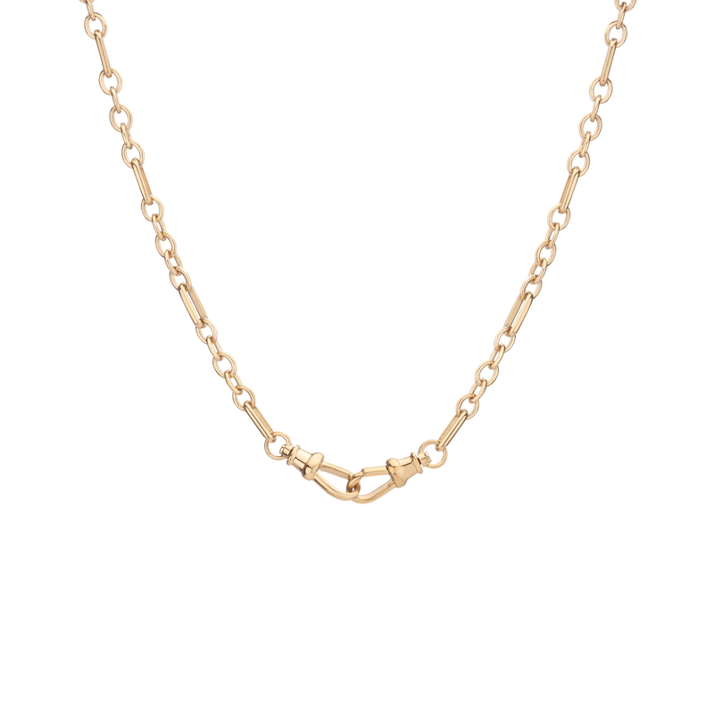 Aurate X Molly Dickson: Double Clasp Chain Necklace