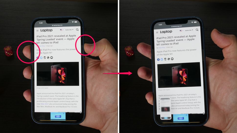 How to take a screenshot on an iPhone — Steps for iPhone