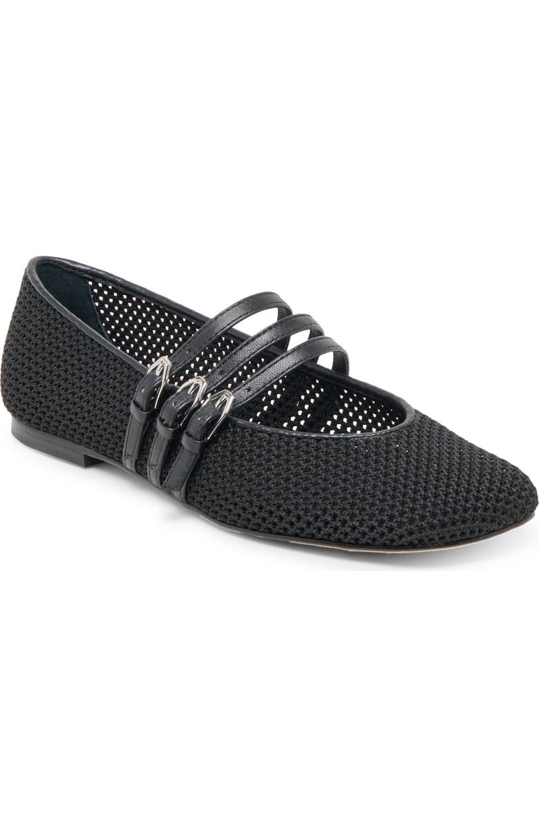 Alisen Mesh Mary Jane Flat