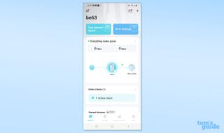 TP-Link Deco BE63 app screen shot