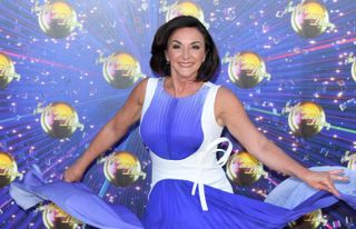 Shirley Ballas attends the "Strictly Come Dancing" launch show red carpet arrivals at Television Centre on August 26