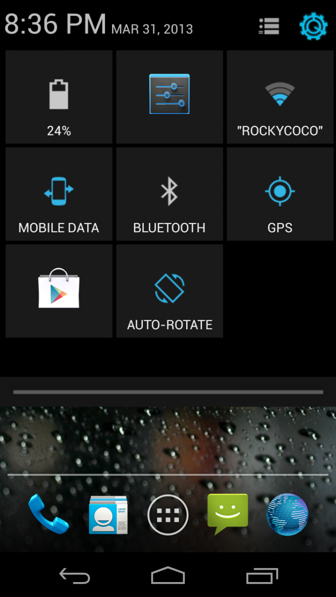 Preset toggles
