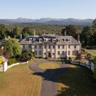 Large countryside mansion