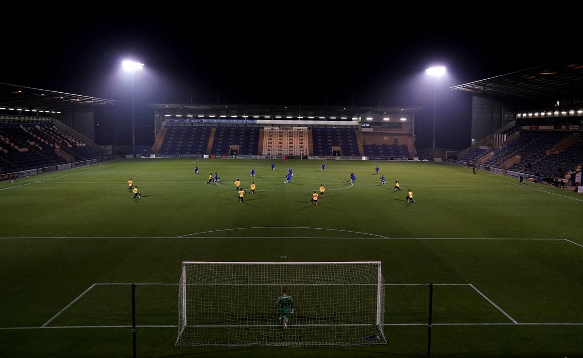 Colchester United v Southend United – Papa John’s Trophy – Southern Group A – JobServe Community Stadium