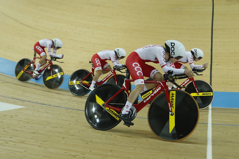 Poland in the women's team pursuit