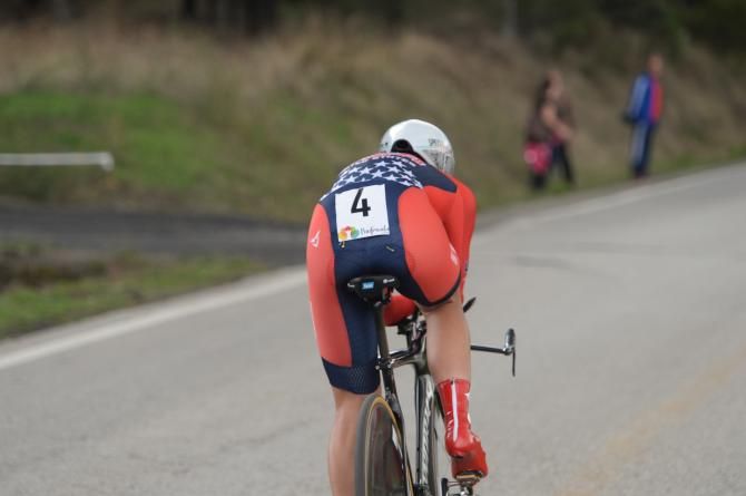 Evelyn Stevens (USA) at speed
