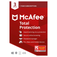 McAfee Total Protection: $89 &nbsp;$14.99 @Amazon