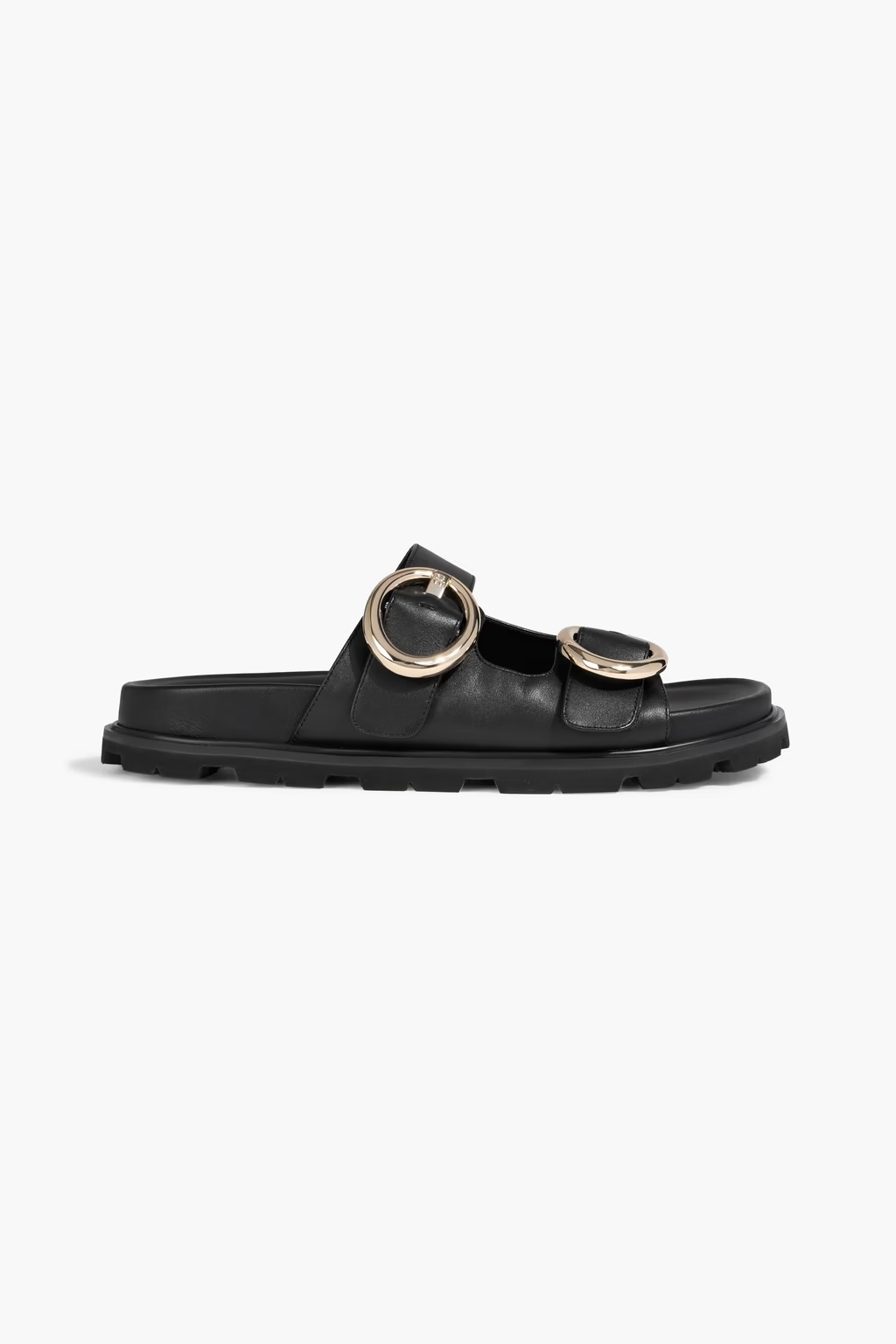 STUART WEITZMAN, Benni buckled leather sandals
