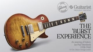 Gibson Les Paul Standard Burst, 'The Burst Experience' promo poster