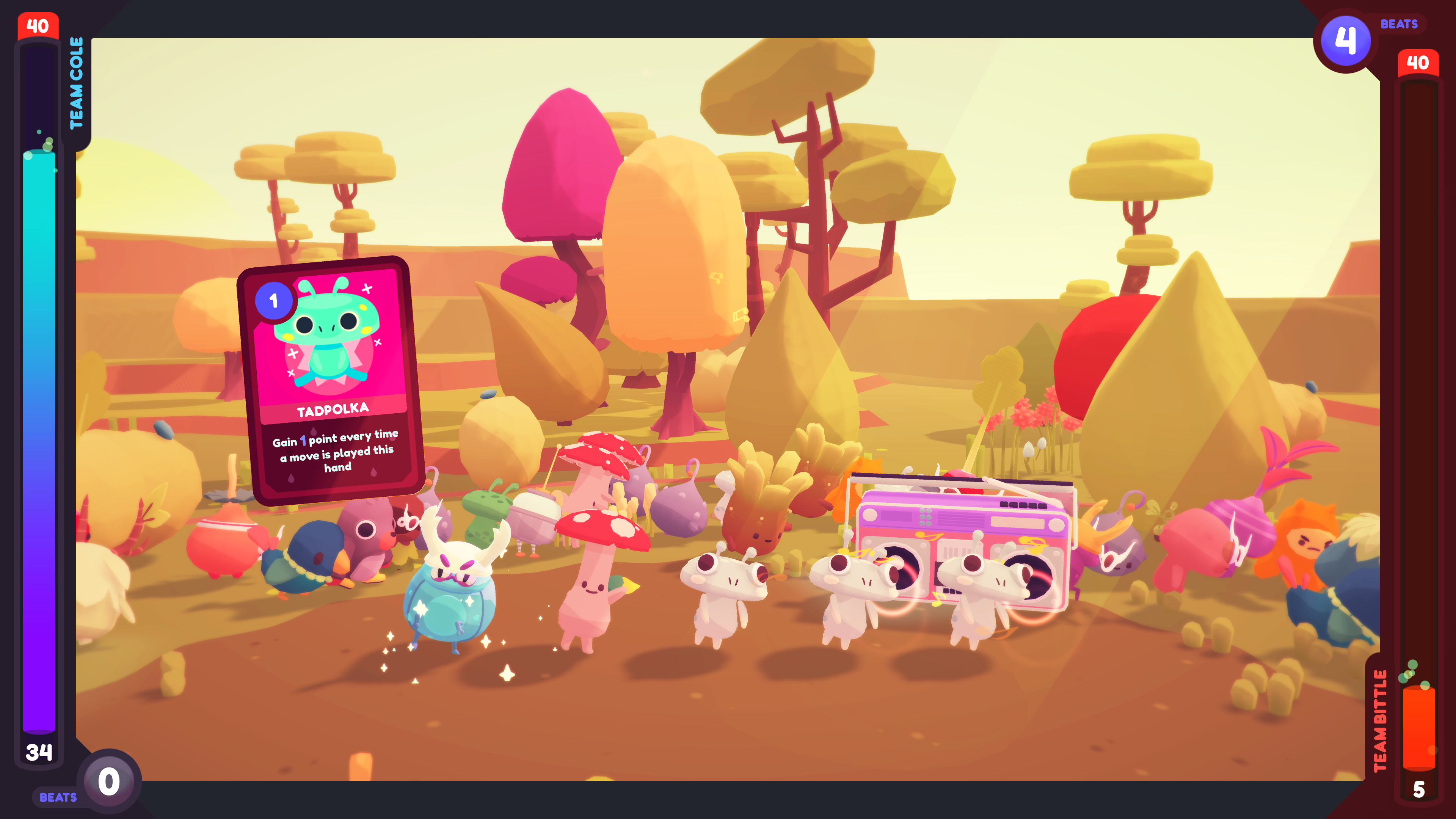 Screenshot of Ooblets game on Xbox.