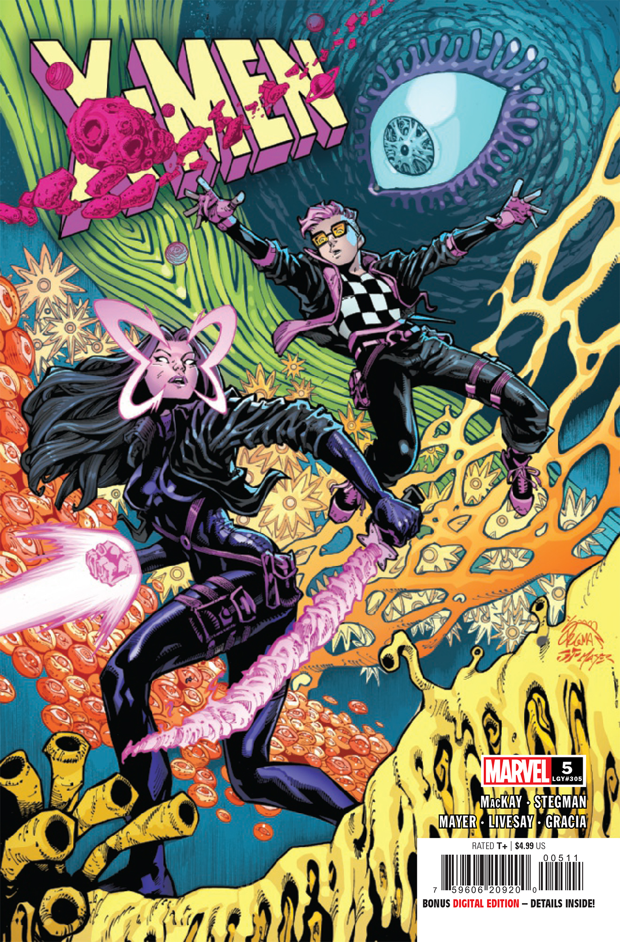 Psylocke and Quentin Quire will have to work together to save a young mutant in X-Men #5