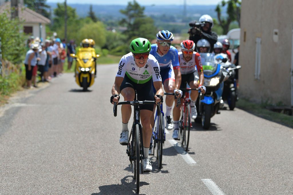 Ben King (Dimension Data) in the breakaway