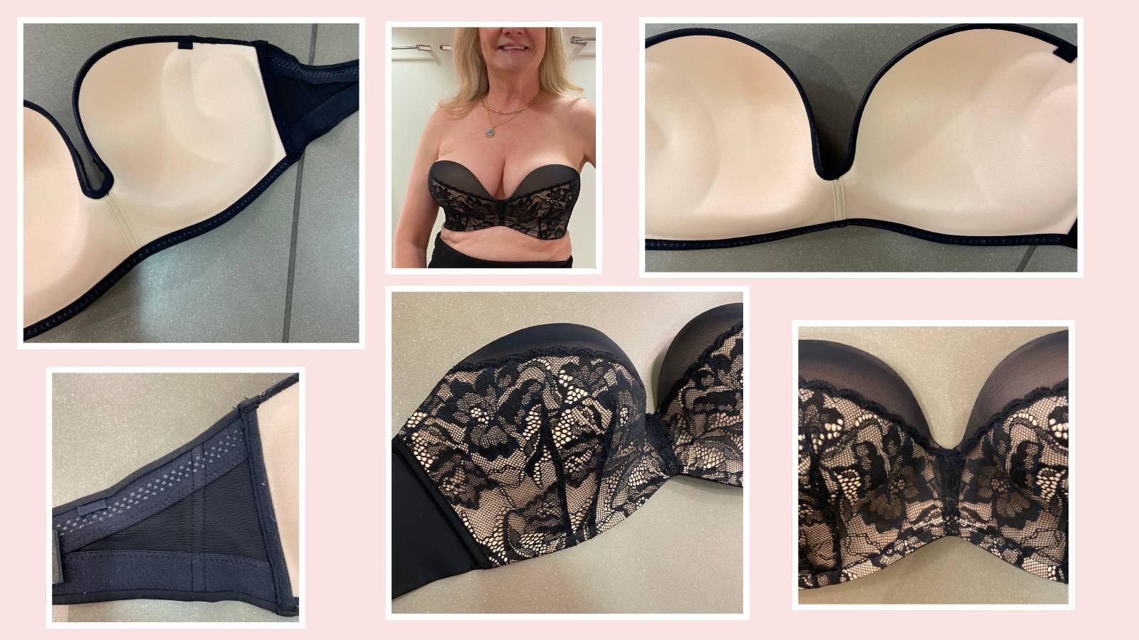 Detail images of John Lewis Cassie bra