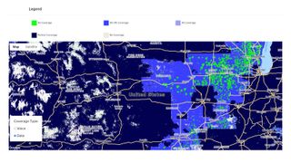 US Cellular Coverage Map 2021