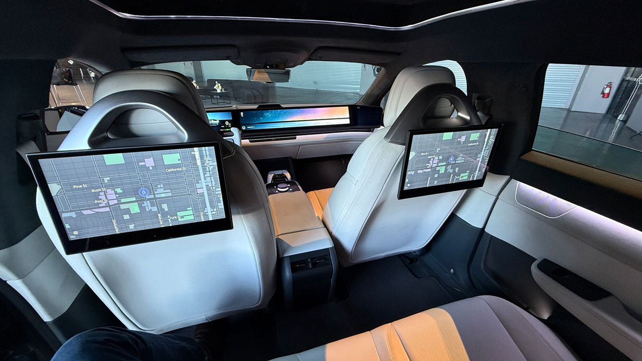 Sony Honda Mobility Afeela EV protoype